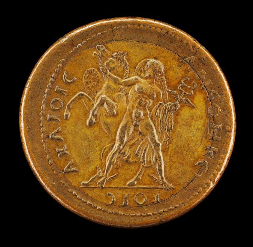 Mercury Taming Pegasus [reverse]