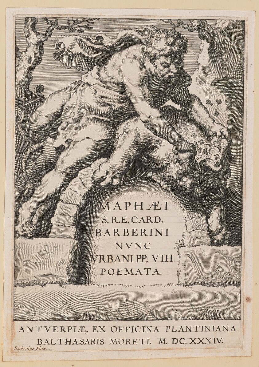 Title Page for Maffeo Barbarini, Poemata
