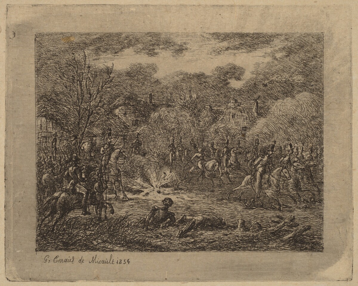 Explosion of a Grenade (L'Explosion d'une grenade)