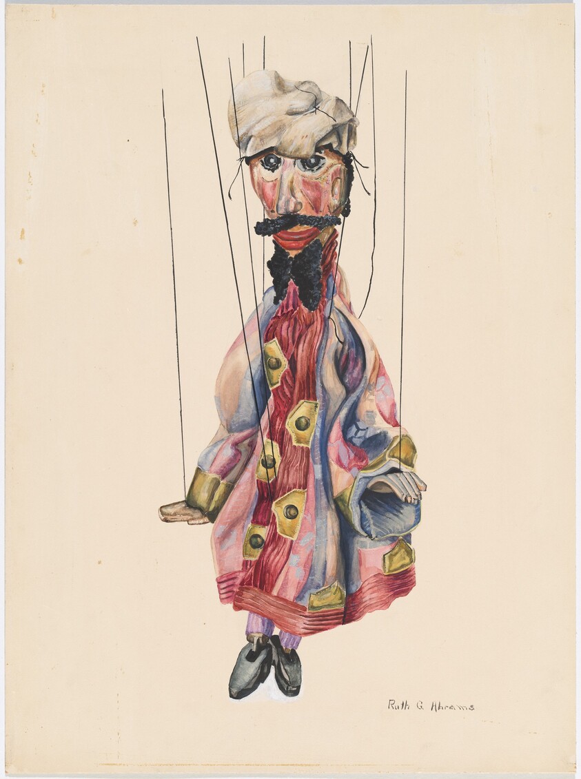 "David and Goliath" Marionette