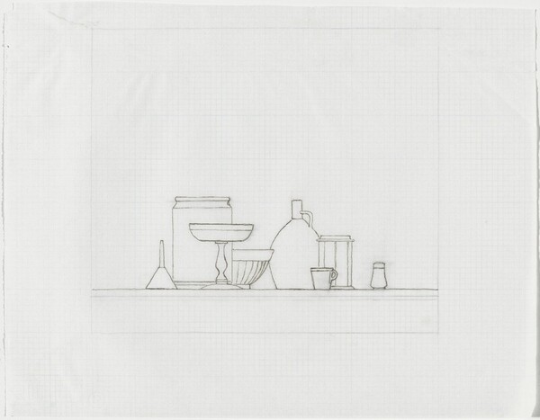 Working drawing for Borghetto I and Borghetto II