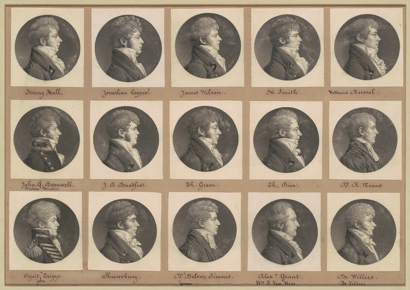 Saint-Mémin Collection of Portraits, Group 46