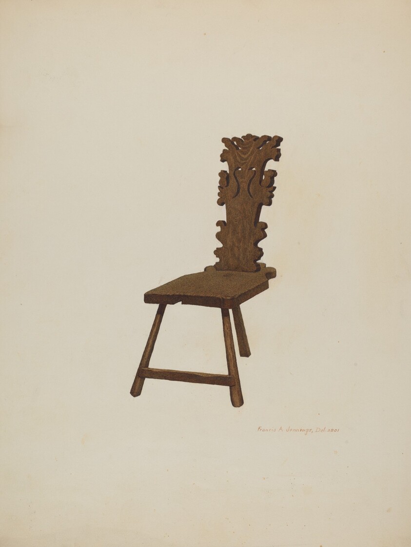 Three Legged Chair