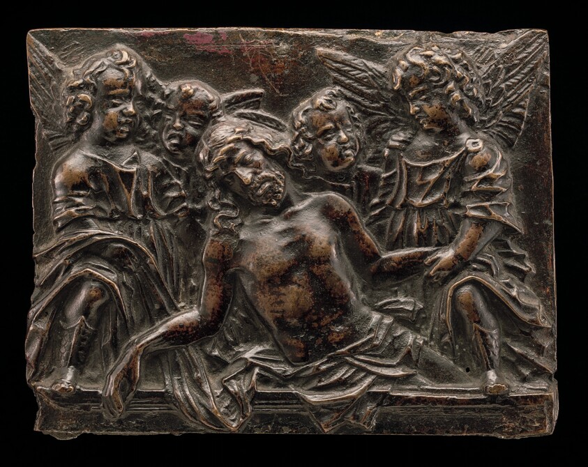 Christ Attended in the Tomb by Four Angels