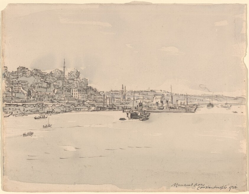 Allied Fleet at Constantinople