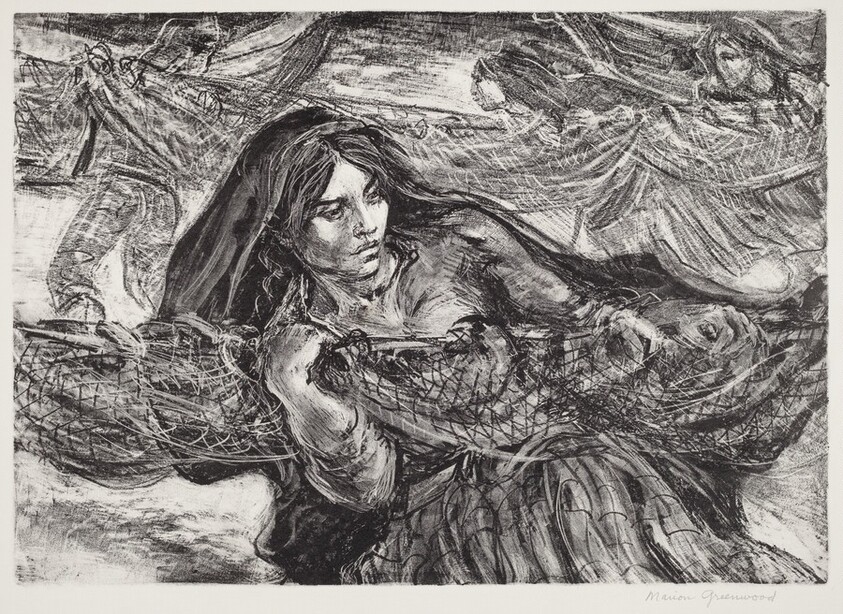 Untitled (Woman Fishing)