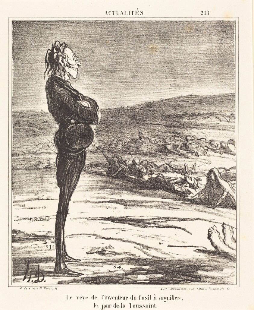 Le Rêve de l'inventeur du fusil a aiguilles...