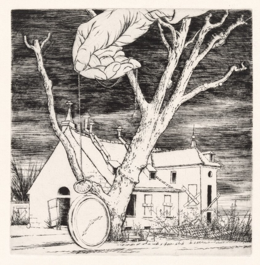 Le Pendule (The Timepiece) [plate 6]