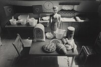 Woman/Purple Dress/Kitchen, Laurie Simmons, 1976
