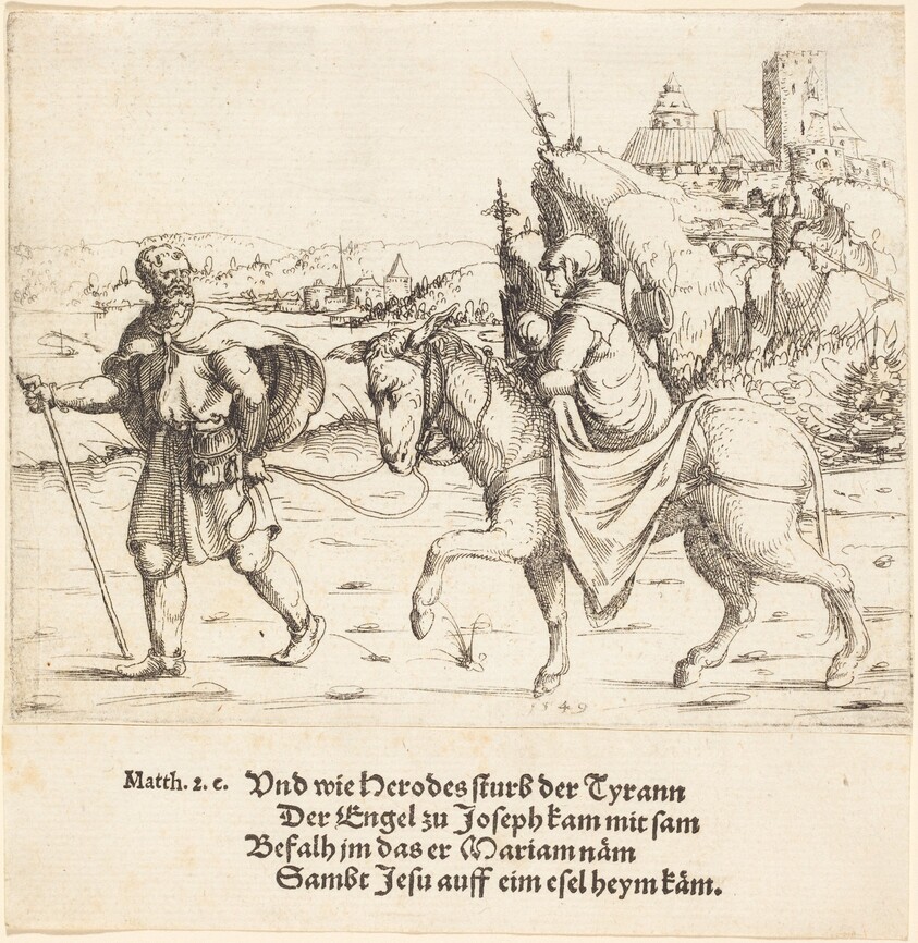 The Holy Family Returns from Egypt