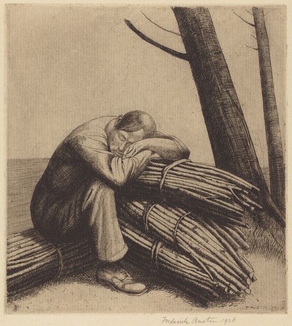 A Woodman Resting