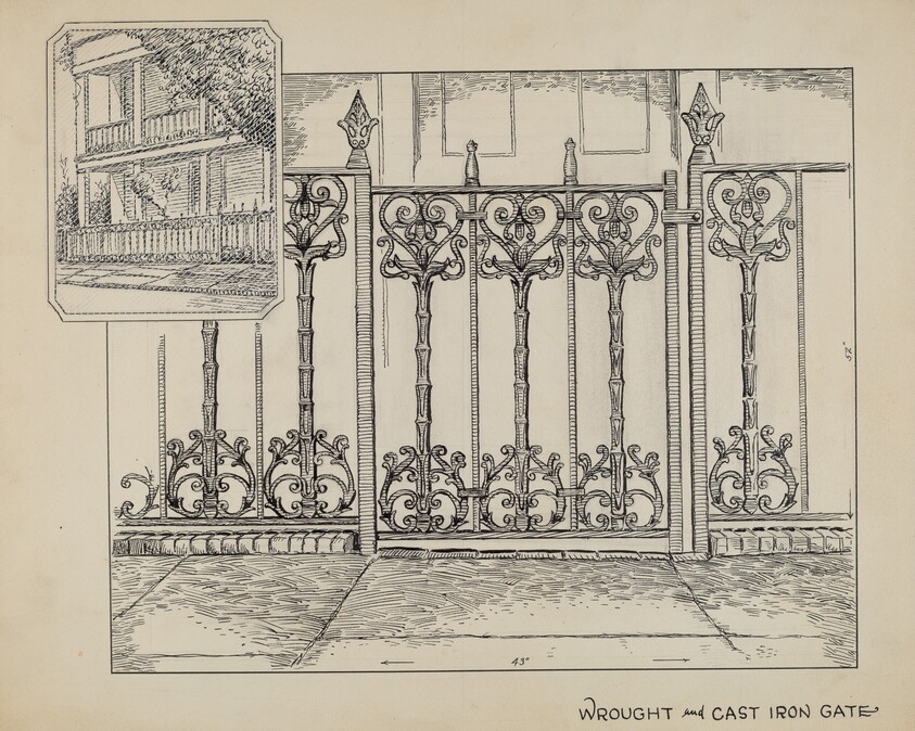 Cast Iron Fence