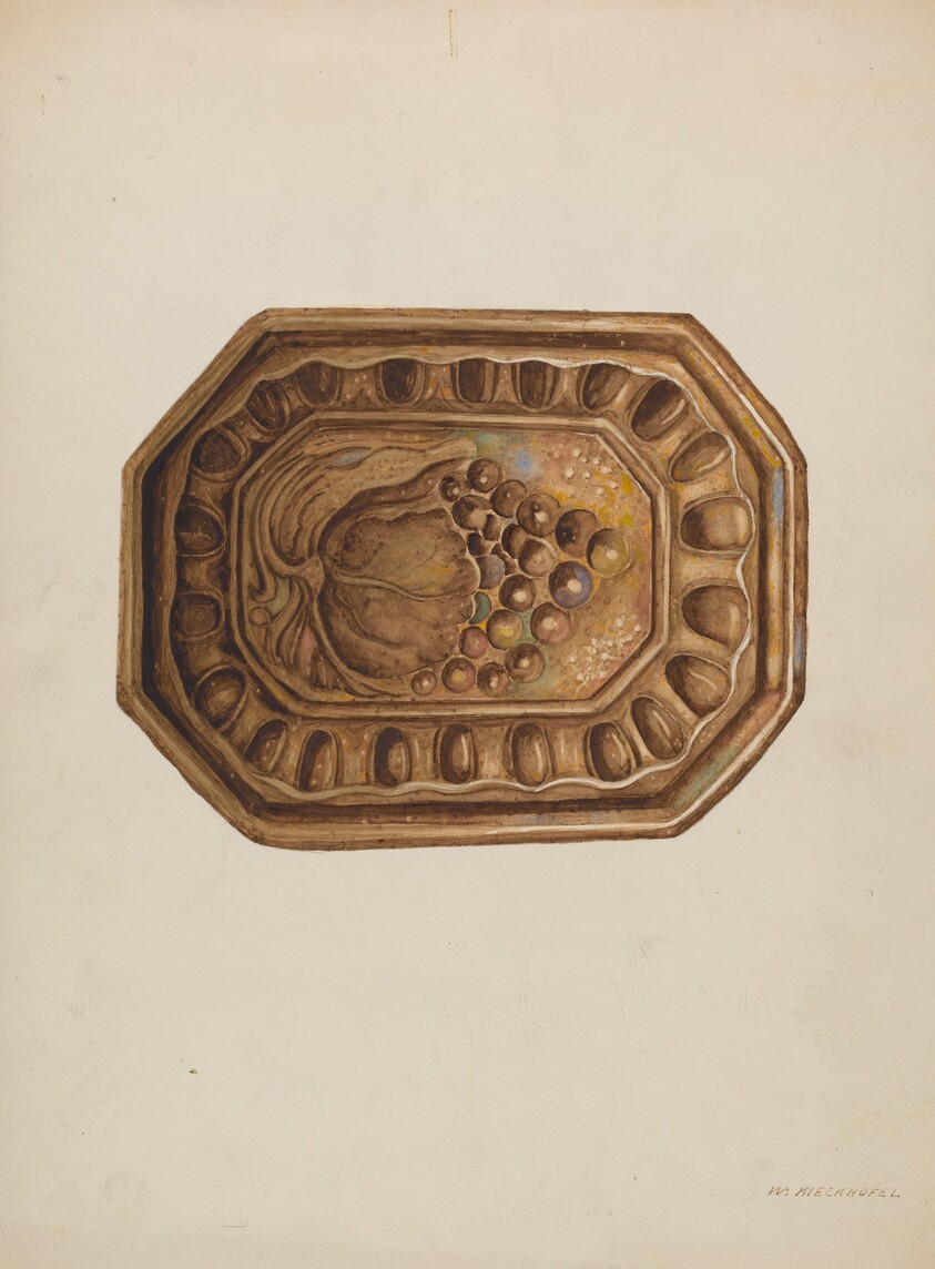 Crockery Mold "Rockingham"