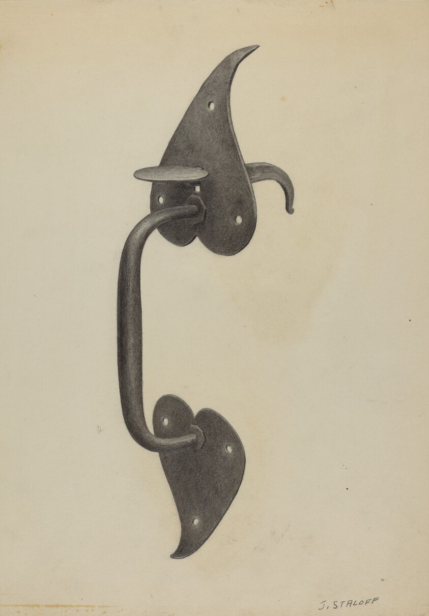 Pa. German Door Handle