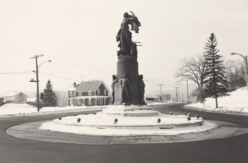 Liberty, with French, Indian, Highlander and Green Mountain Soldiers. Ticonderoga, New York
