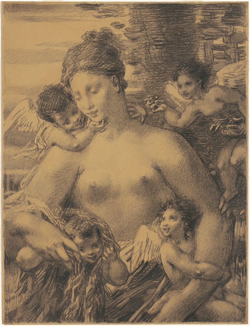 Nude with Cherubim