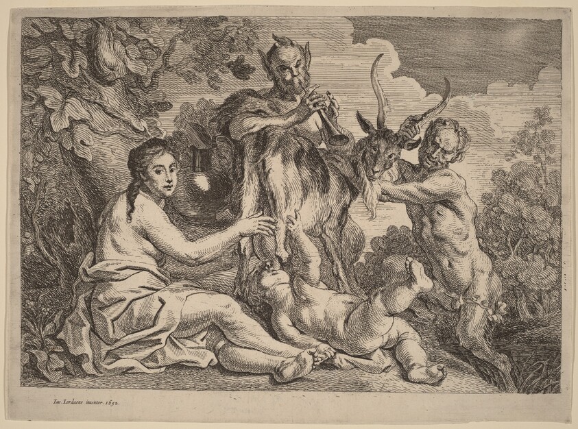 Jupiter Nourished by the Goat Amalthea