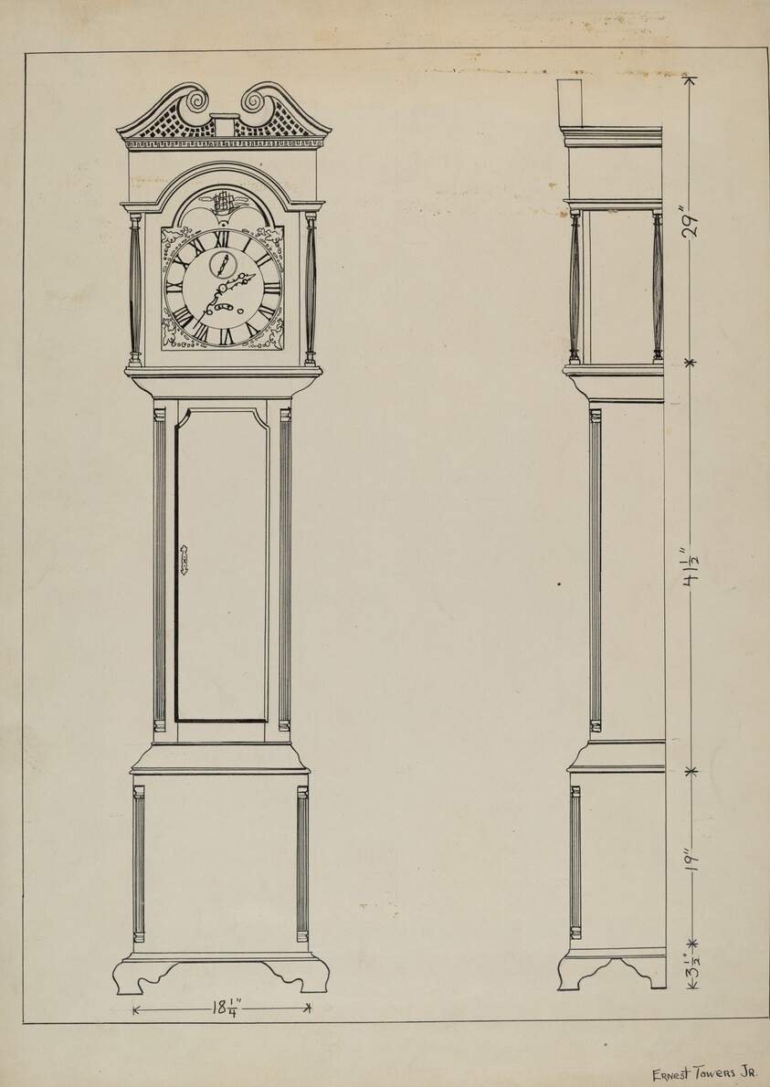 Pen and ink on paper