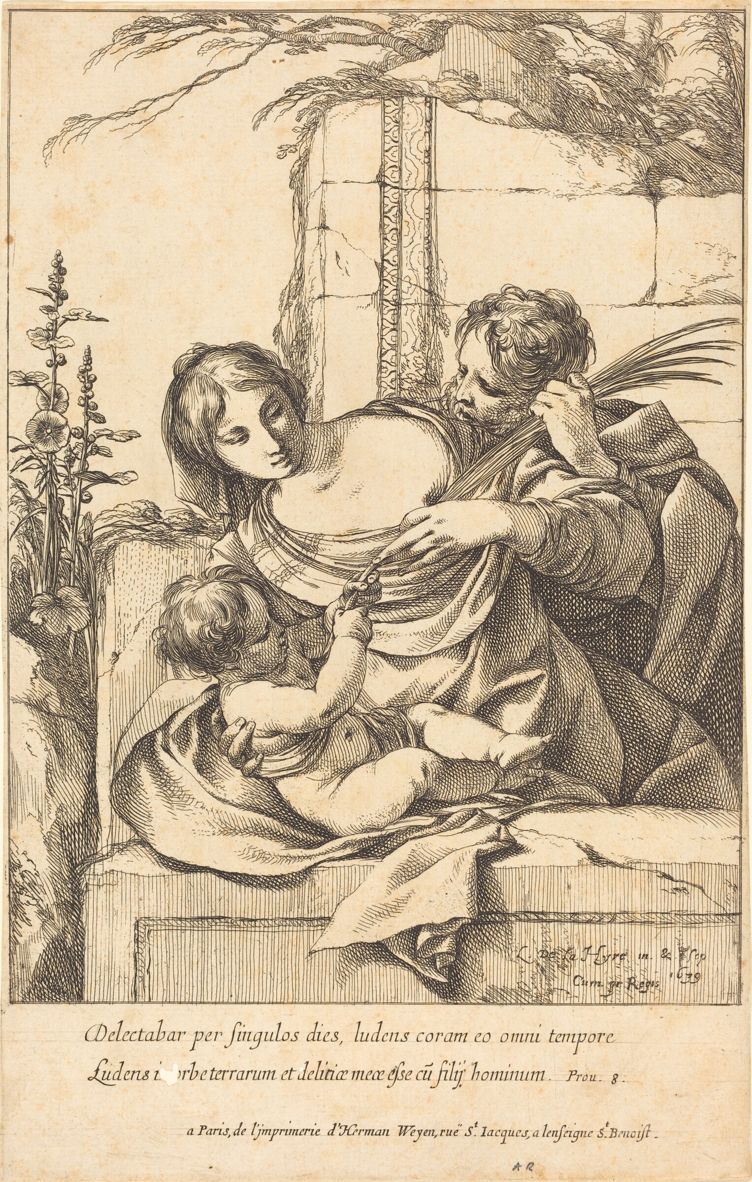 The Holy Family, Laurent de La Hyre, 1639