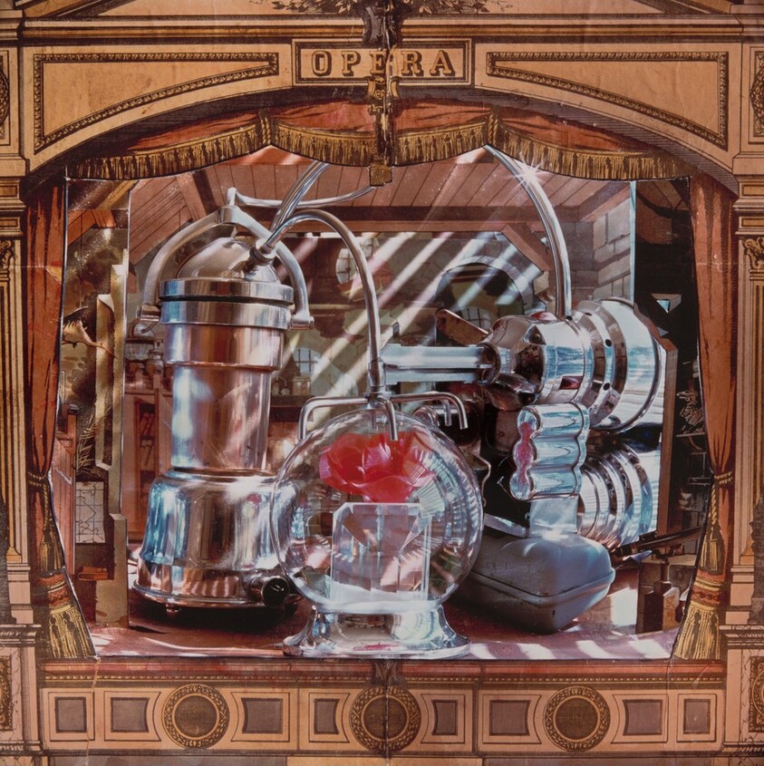 Act II: The Voyage: At last they entered the underground chamber, where the Magician transformed them into a great jewel