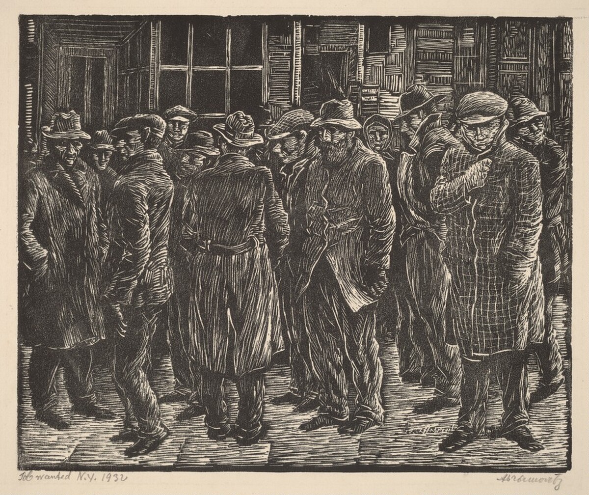 Job Wanted, N.Y. 1932