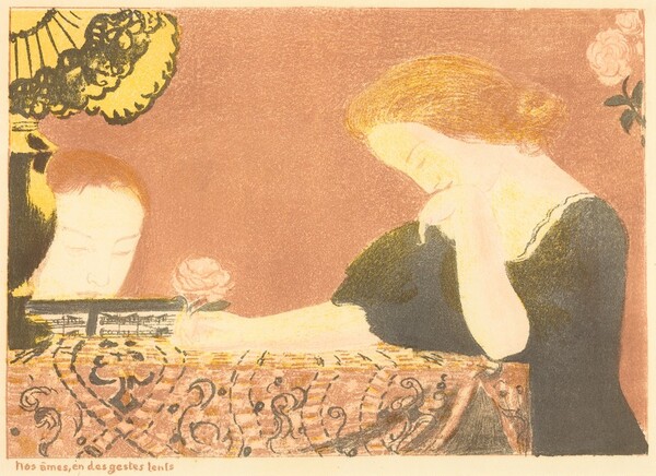 Nos âmes, en des gestes lents