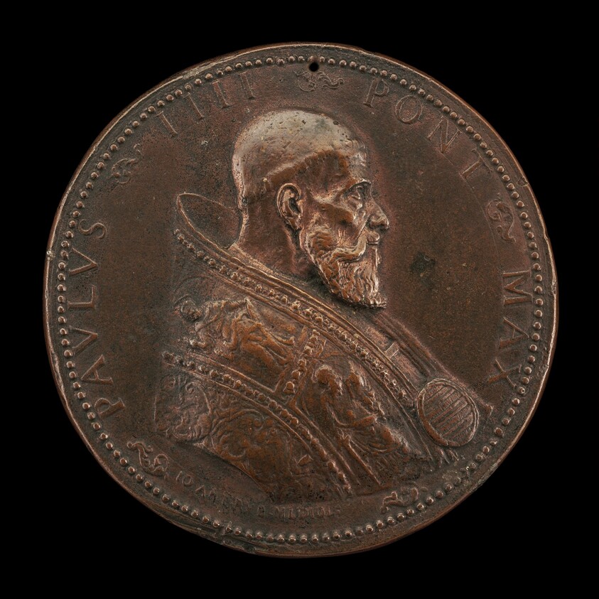 Paul IV (Gian Pietro Carafa, 1476-1559), Pope 1555 [obverse]