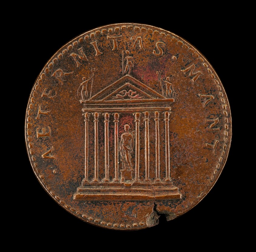 Temple of Eternity with Goddess [reverse]