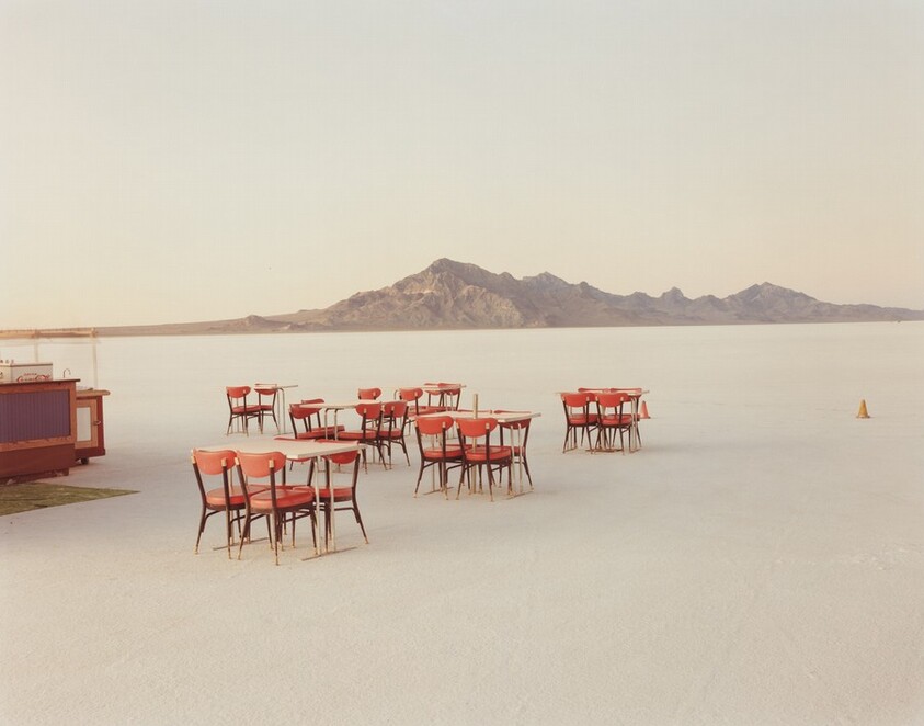 Outdoor Dining, Bonneville Salt Flats, Utah