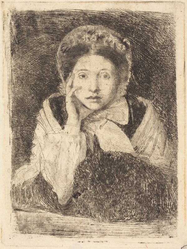 Marguerite De Gas, the Artist's Sister (Marguerite De Gas, soeur de l'artiste)