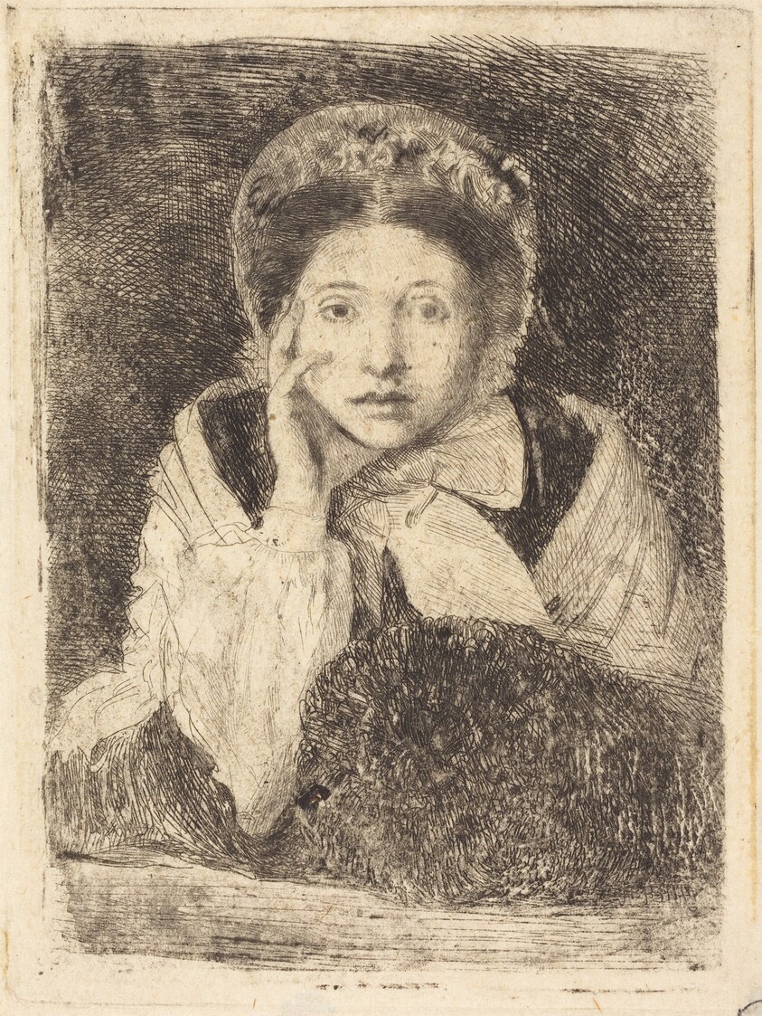 Marguerite De Gas, the Artist's Sister (Marguerite De Gas, soeur de l'artiste)
