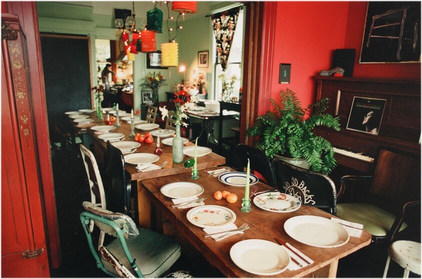 Dinner at Fountain Street House