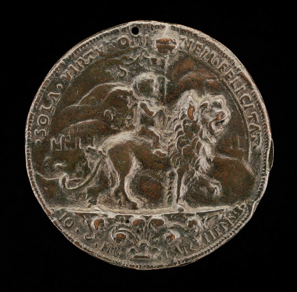 A Child on a Lion