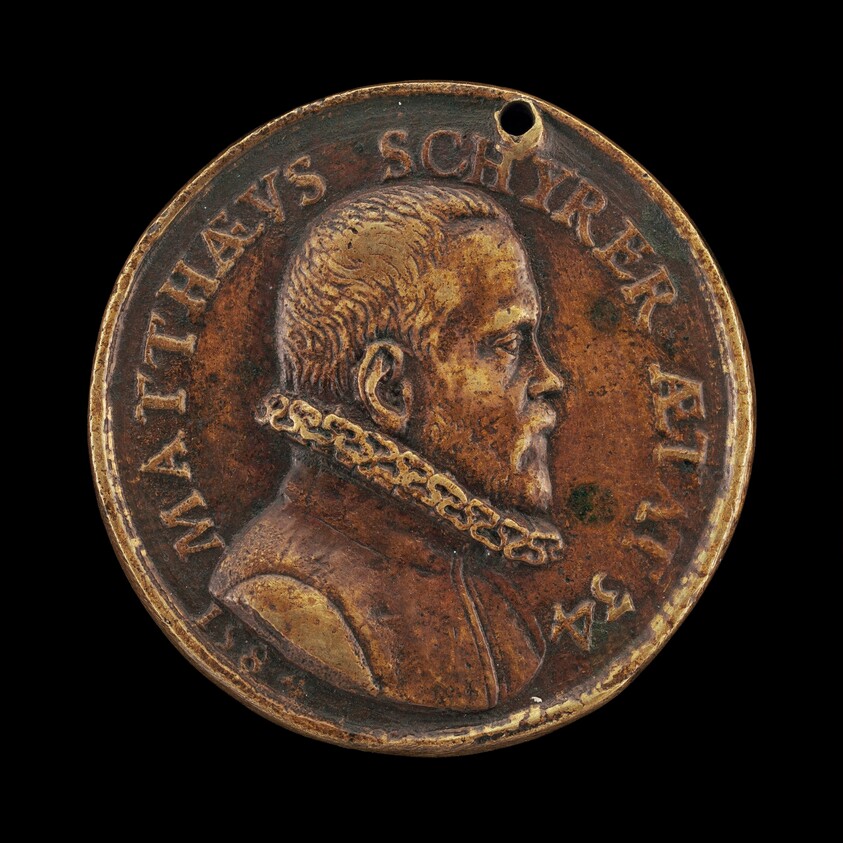 Matthaus Schyrer, born 1550, Printer [obverse]