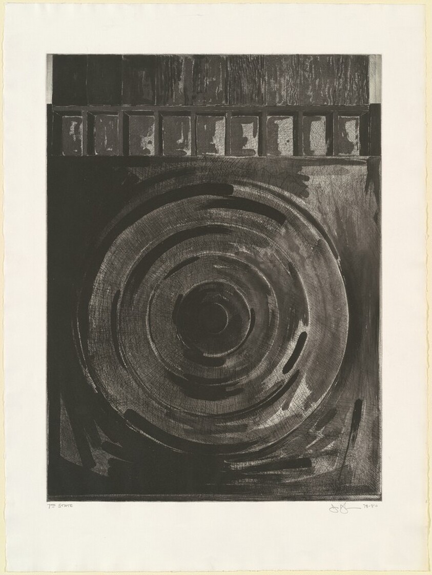 Target with Plaster Casts [state proof of 7th state]