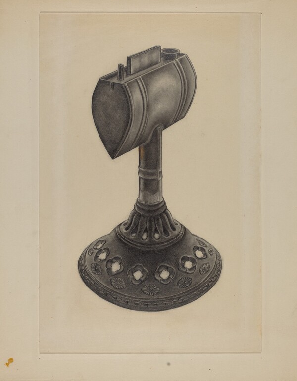Lard Oil Lamp