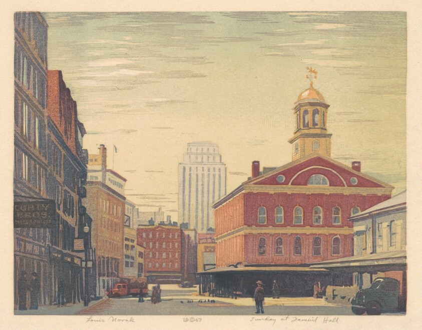 Sunday at Faneuil Hall