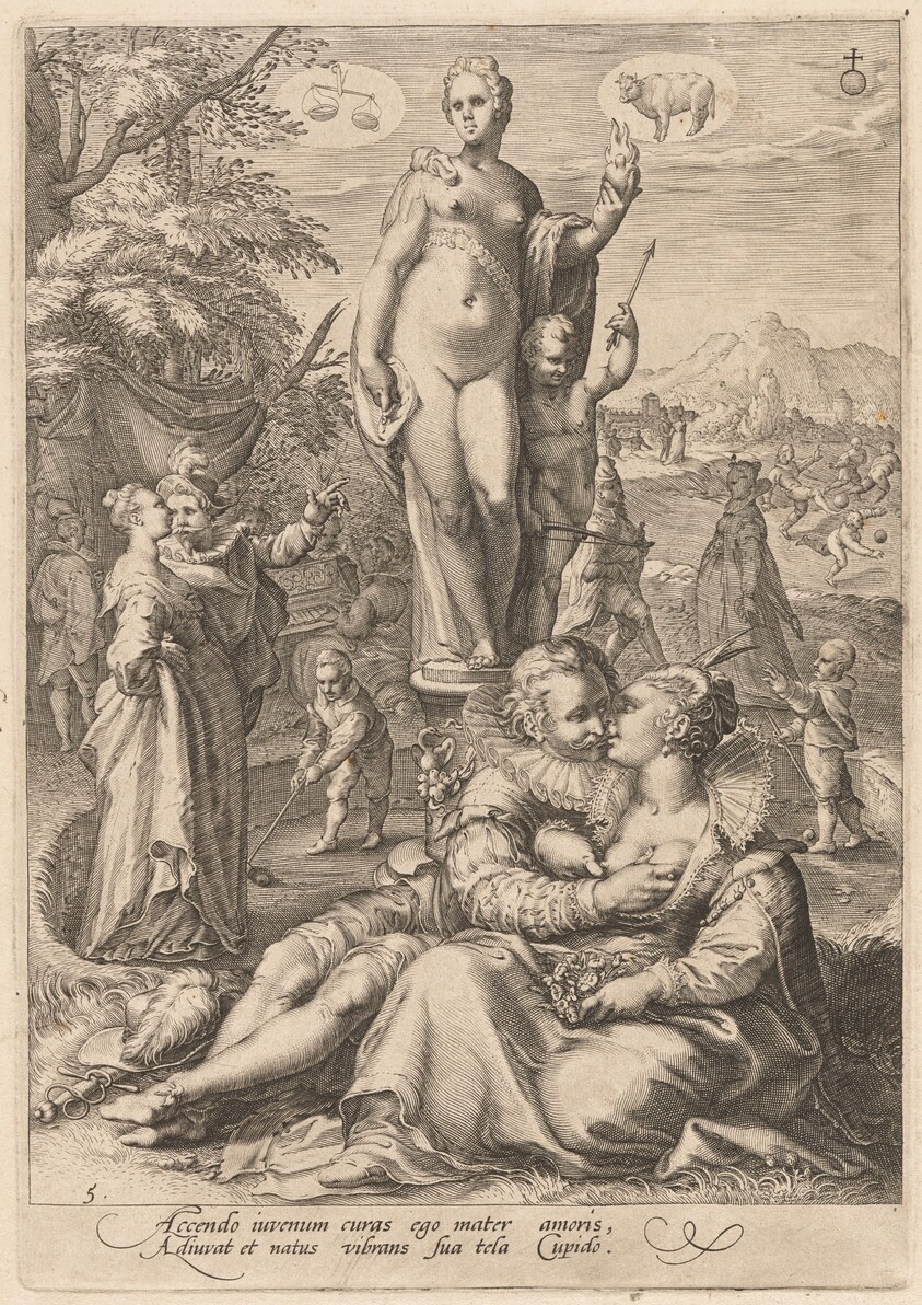 Venus Presiding Over the Arts of Love