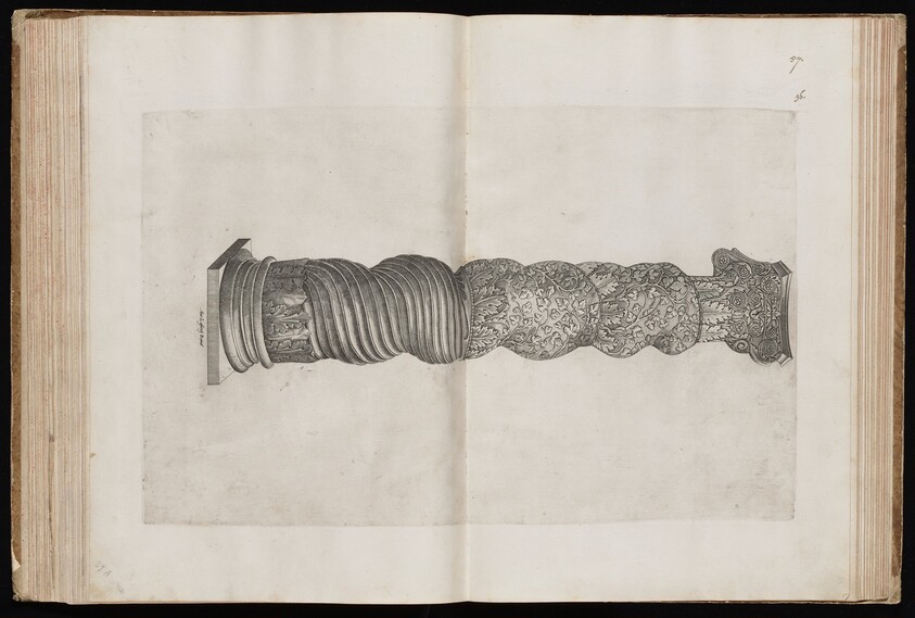 Solomonic Column from Saint Peter's Basilica