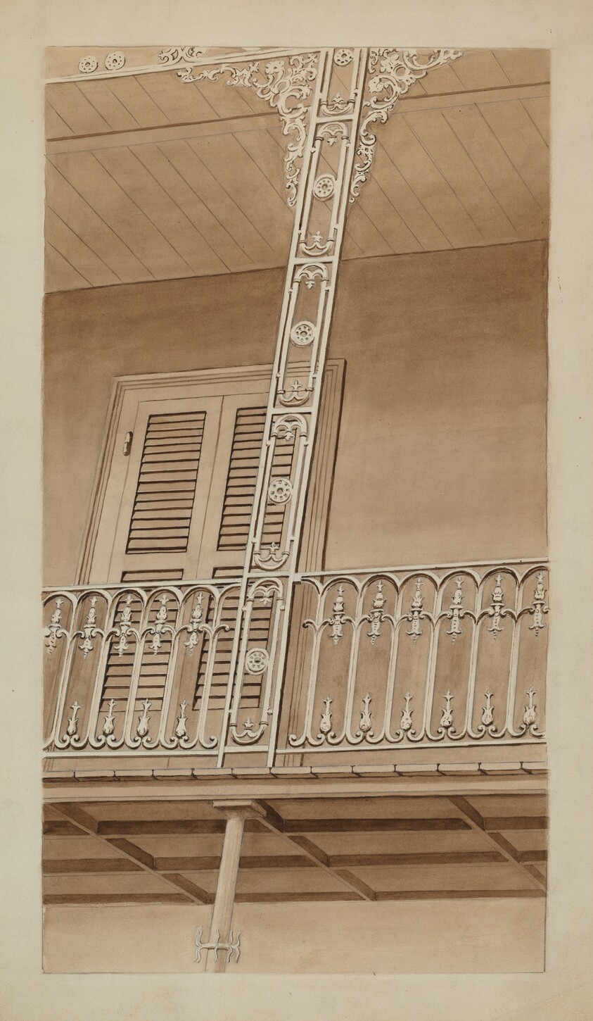 Cast Iron Balcony