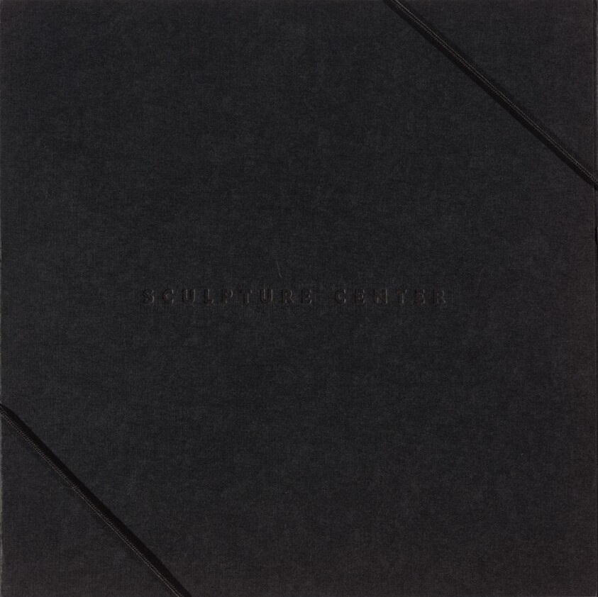 Sculpture Center Catalog