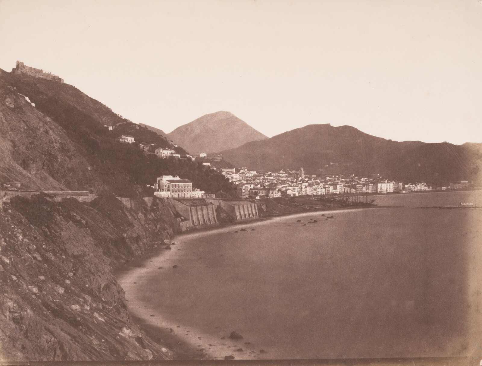 Salerno, Italy, Gustave de Beaucorps, c. 1856