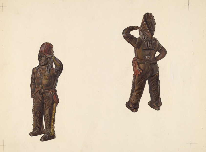 Indian Chief Coin Bank