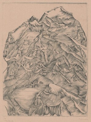 Mountains and Lake