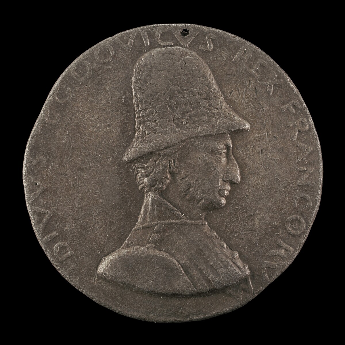 Louis XI, 1423-1483, King of France 1461 [obverse]