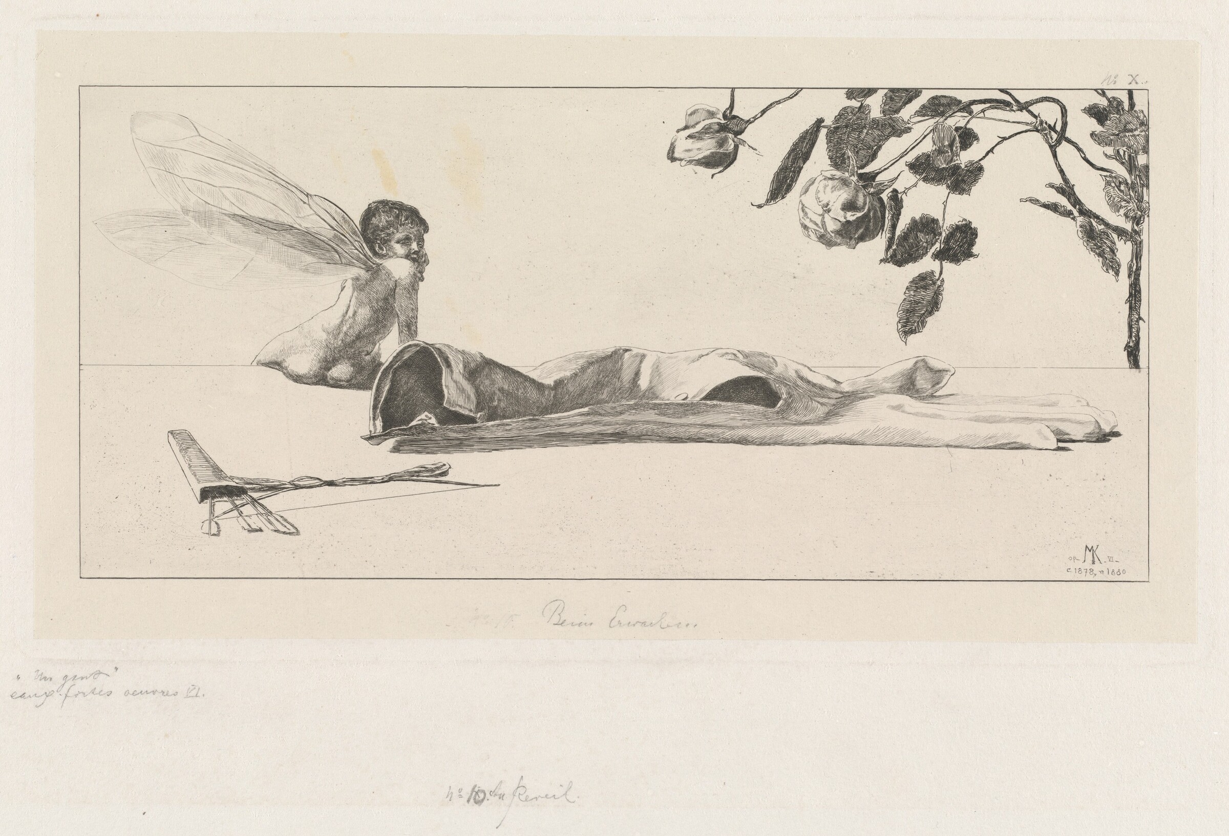Cupid (Amor), Max Klinger, 1878/1880