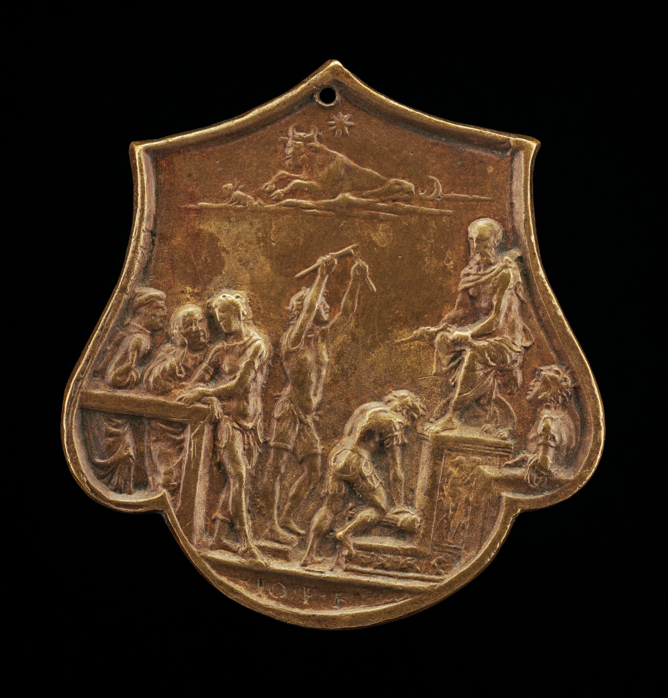 Allegory of Union (?), Master IO.F.F., second half 15th century