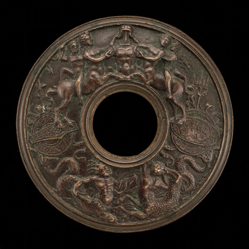 A Frieze of Centaurs and Tritons