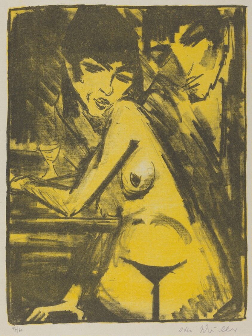 Couple at a Table (Paar am Tisch)