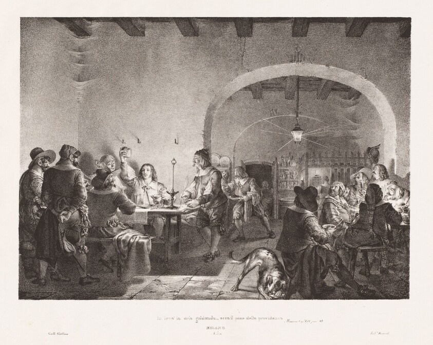 lo levò in aria gridando, ecco il pane della providenza (I Held It Aloft and Cried, "Behold the Bread of Divine Providence!")